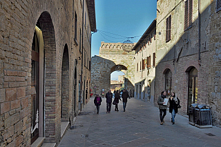 San Gimignano (Toskánsko - Itálie)