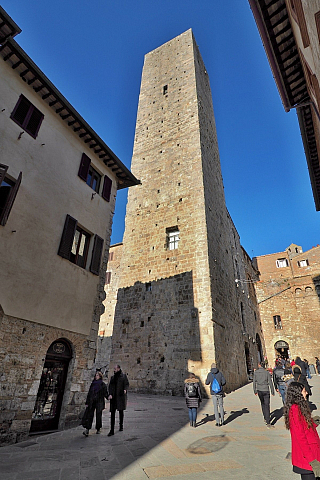 San Gimignano (Toskánsko - Itálie)