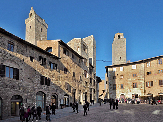 San Gimignano (Toskánsko - Itálie)