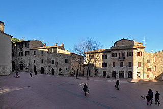 San Gimignano (Toskánsko - Itálie)