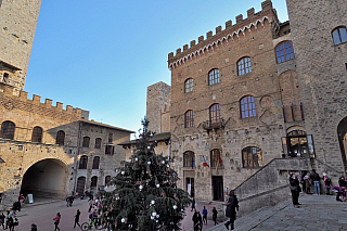 San Gimignano (Toskánsko - Itálie)