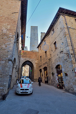 San Gimignano (Toskánsko - Itálie)