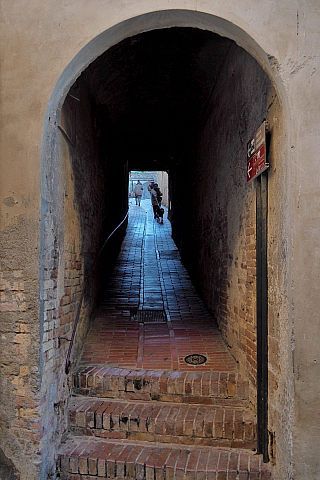 San Gimignano (Toskánsko - Itálie)