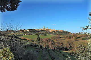 San Gimignano (Toskánsko - Itálie)