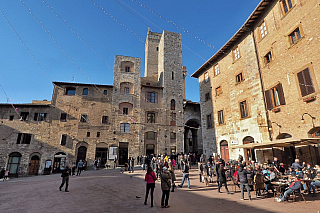 San Gimignano (Toskánsko - Itálie)