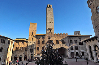 San Gimignano (Toskánsko - Itálie)