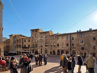 San Gimignano (Toskánsko - Itálie)