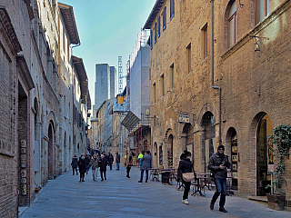 San Gimignano (Toskánsko - Itálie)