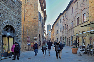 San Gimignano (Toskánsko - Itálie)