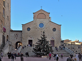 San Gimignano (Toskánsko - Itálie)