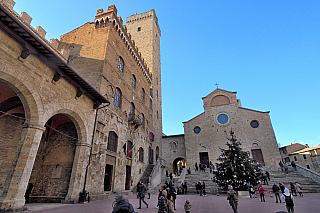 San Gimignano (Toskánsko - Itálie)