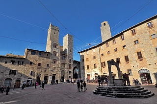 San Gimignano (Toskánsko - Itálie)