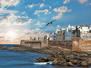 Historická Essaouria na pobřeží Atlantiku
