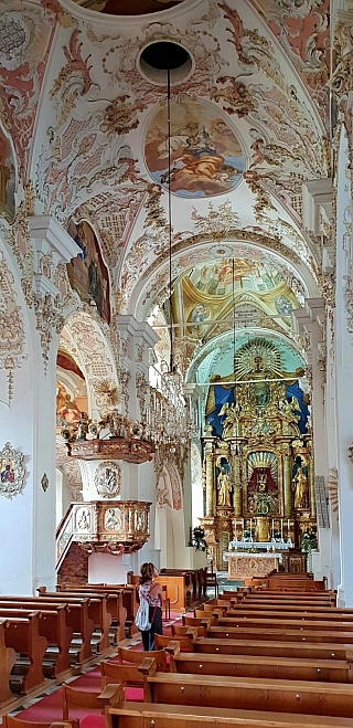 Klášter v Ossiachu (Korutany - Rakousko)