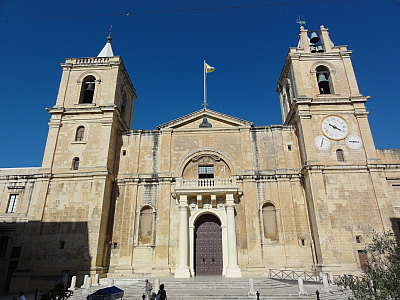 Katedrála svatého Jana Křtitele ve Vallettě (Malta)