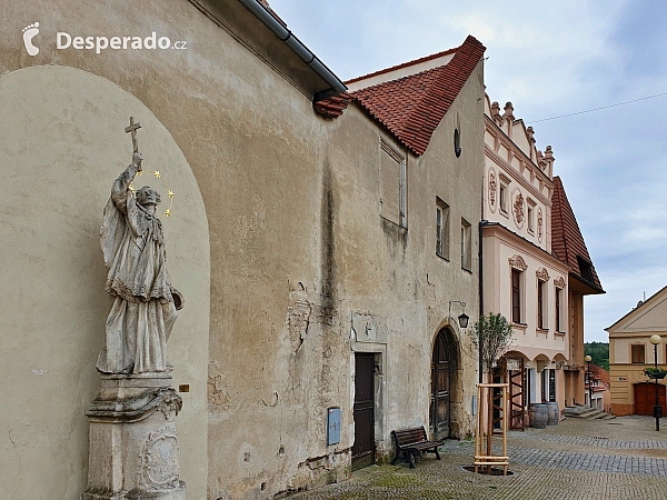 Masarykovo náměstí ve Znojmě (Česká republika)