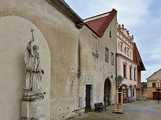 Masarykovo náměstí ve Znojmě (Česká republika)