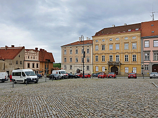 Masarykovo náměstí ve Znojmě (Česká republika)