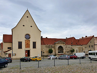 Masarykovo náměstí ve Znojmě (Česká republika)