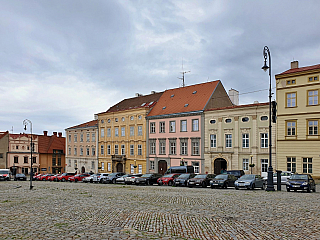 Masarykovo náměstí ve Znojmě (Česká republika)