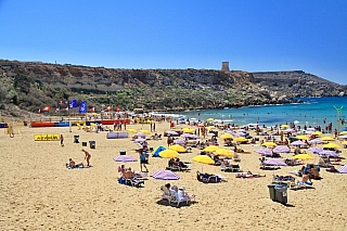 Pláž Golden Bay (Malta)