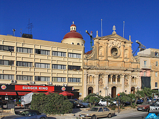 Fotogalerie z města Sliema na Maltě