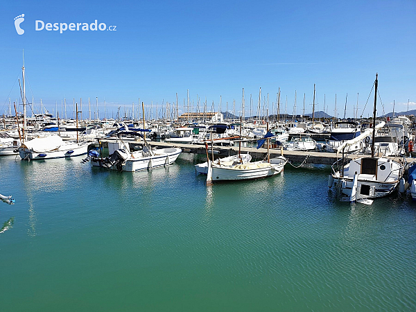 Port de Pollenca na ostrově Mallorka (Španělsko)