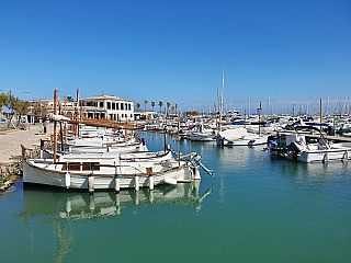 Port de Pollenca na ostrově Mallorka (Španělsko)