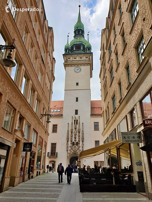 Stará radnice a výhled z radniční věže (Brno - Česká republika)