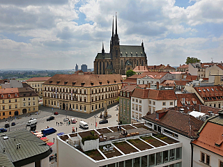 Stará radnice a výhled z radniční věže (Brno - Česká republika)