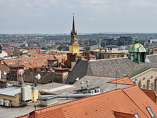 Stará radnice a výhled z radniční věže (Brno - Česká republika)