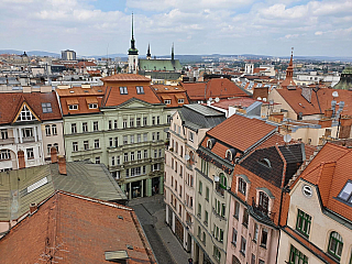 Stará radnice a výhled z radniční věže (Brno - Česká republika)