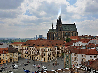 Stará radnice a výhled z radniční věže (Brno - Česká republika)