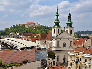 Stará radnice a výhled z radniční věže (Brno - Česká republika)