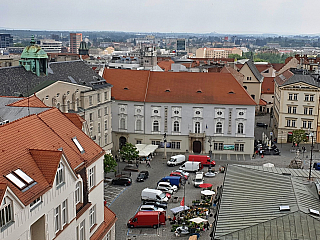 Stará radnice a výhled z radniční věže (Brno - Česká republika)