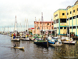 Belize City - prťavé velkoměsto