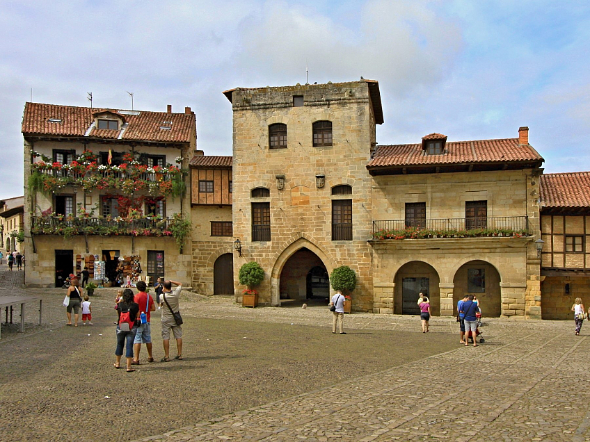 Santillana del Mar  (Kantábrie - Španělsko)