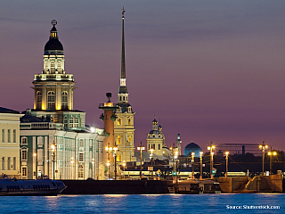 Večerní Petrohrad (Rusko)