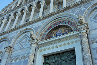 Baptisterium, Katedrála a Šikmá věž v Pisa (Toskánsko - Itálie)