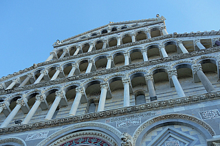 Baptisterium, Katedrála a Šikmá věž v Pisa (Toskánsko - Itálie)