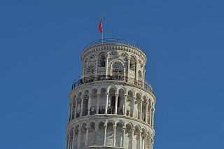 Baptisterium, Katedrála a Šikmá věž v Pisa (Toskánsko - Itálie)