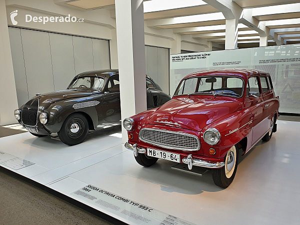 Automobilové Muzeum Škoda v Mladé Boleslavi (Česká republika)
