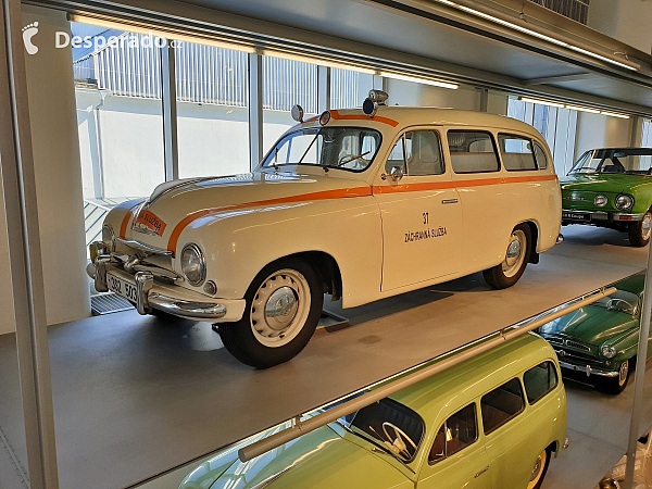 Automobilové Muzeum Škoda v Mladé Boleslavi (Česká republika)