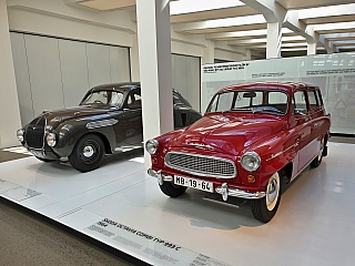 Automobilové Muzeum Škoda v Mladé Boleslavi (Česká republika)