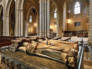 Katedrála v Pamploně (Španělsko)