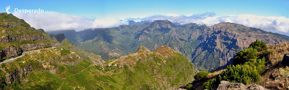Horská oblast Encumeada (Madeira)
