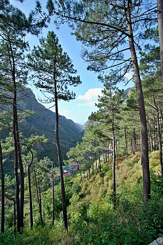 Horská oblast Encumeada (Madeira)