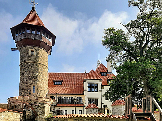 Hrad Hněvín v Mostě (Česká republika)