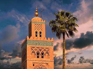 Mešita Koutoubia v Marrákeši