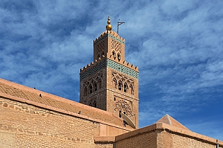 Koutoubia Mosque v Marrákeši (Maroko)